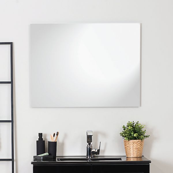 מראה מלבנית מרחפת קריסטלית גובה 60