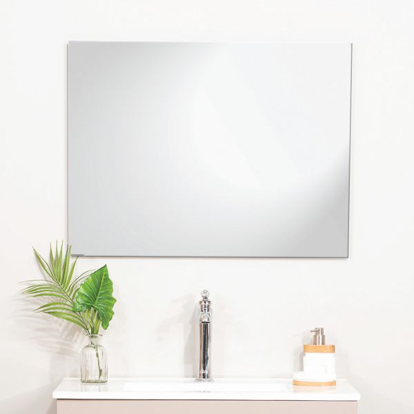 מראה מלבנית מרחפת קריסטלית גובה 60