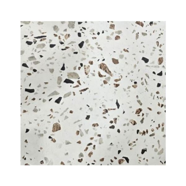 אריח פורצלן במראה טראצו מסדרת TERRAVIVA מידה 30/30 בגוון לבן