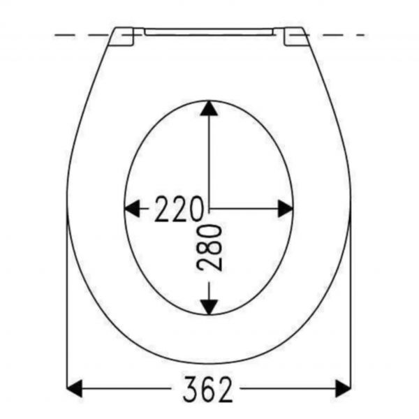 מושב פנאומטי לבן מסדרת FJELL צירי נירוסטה