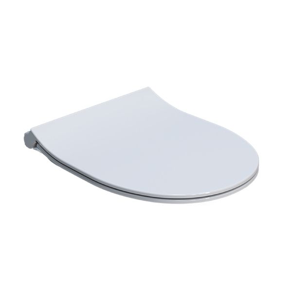 ABSOLUTE מושב לאסלה פנאומטי דק לבן