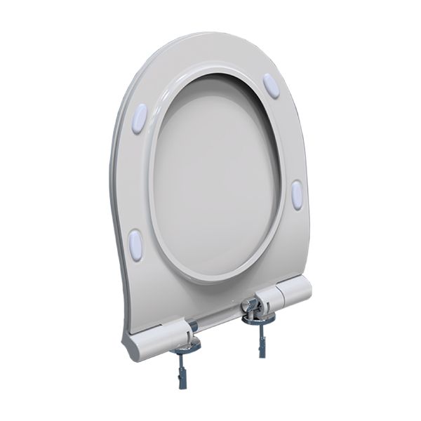 ABSOLUTE מושב לאסלה פנאומטי דק לבן