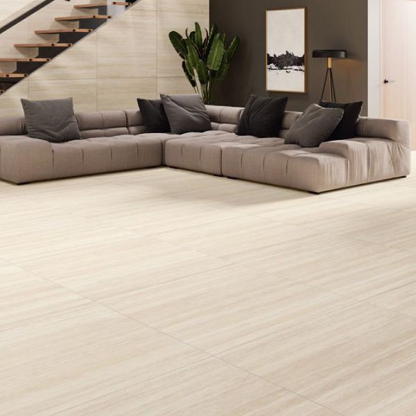 אריח פורצלן במראה אבן מסדרת AVIGNON במידה 100/100 בגוון BONE