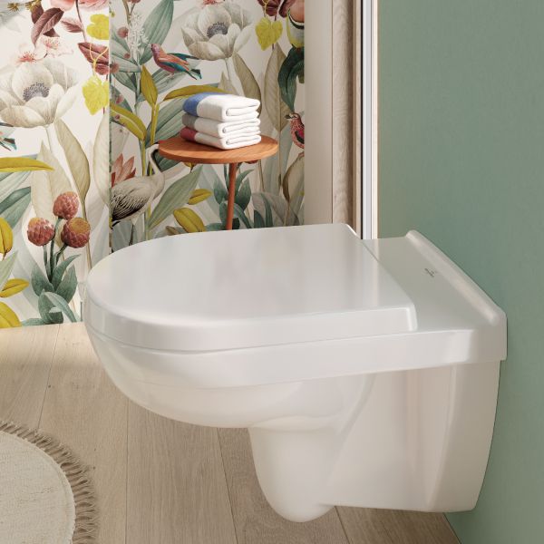 אסלה תלויה  סדרת O.NOVO  גוון לבן